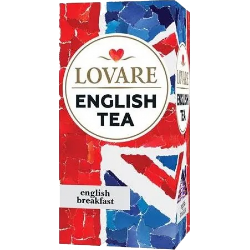 Lovare čierny porciovaný čaj English Tea 24x2g