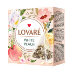 Lovare White Peach biely čaj v pyramíd.15*2g