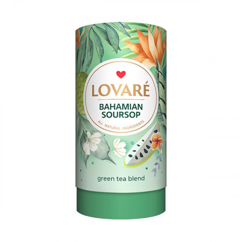 Lovare sypaný zelený čaj Bahamian Soursop 80g+vr.